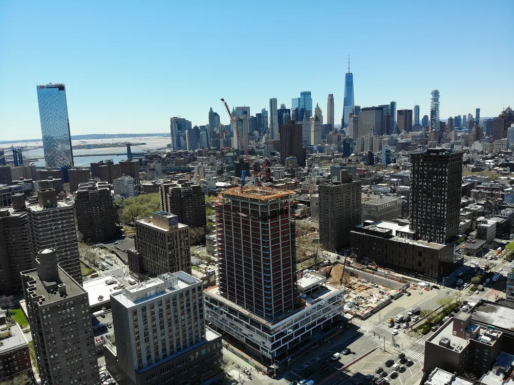 180 Broome Street tops out in Essex Crossing CityRealty